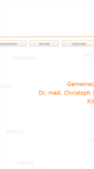 Mobile Screenshot of praxis-kaiserstrasse.de